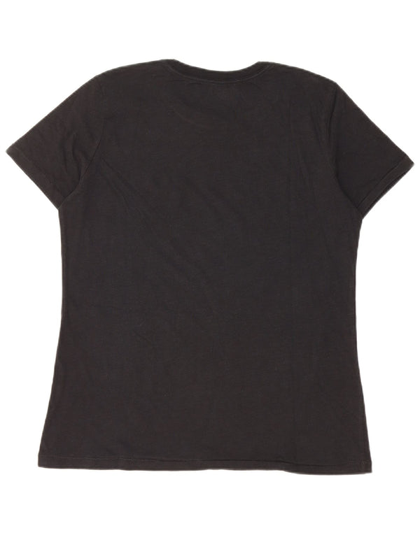 Camiseta Nike Feminina Graphic Top UK 14 Médio Preto