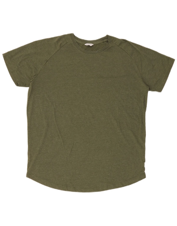 Camiseta masculina Jack & Jones Top XL algodão verde