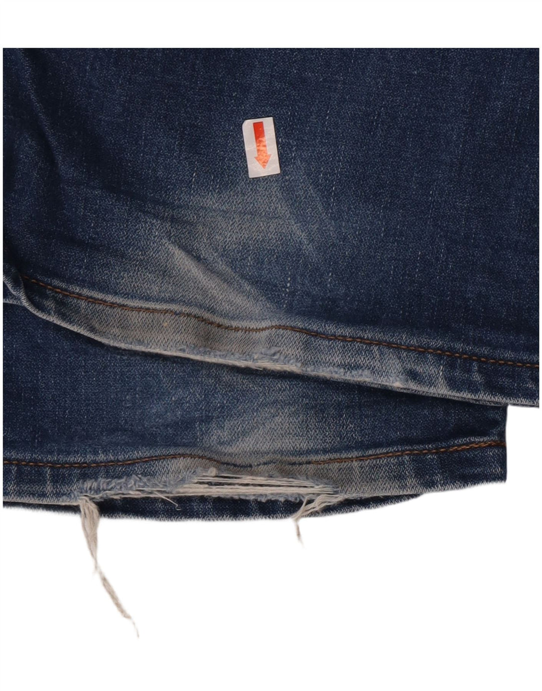 Timberland Mens Clark Straight Jeans W32 L32 Azul Algodão