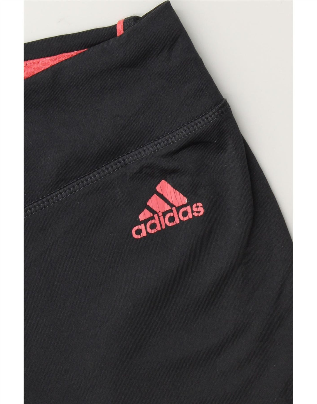 ADIDAS Womens Capri Leggings UK 10 Small  Grey Vintage Adidas and Second-Hand Adidas from Messina Hembry 