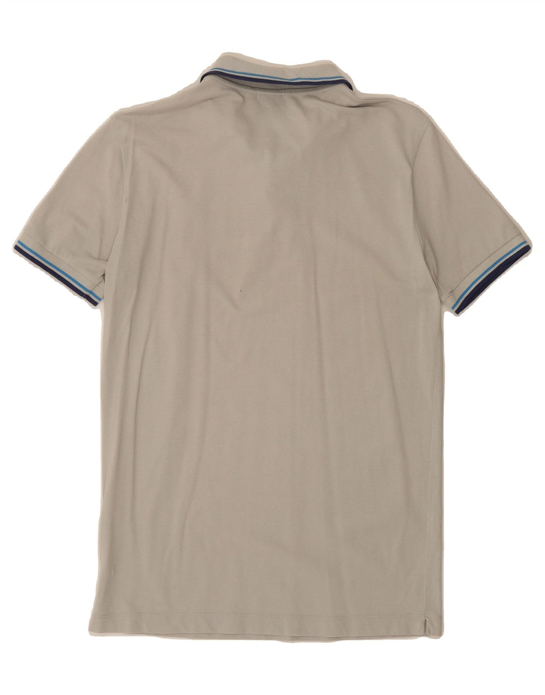 CALVIN KLEIN Mens Polo Shirt Medium Grey Cotton Vintage Calvin Klein and Second-Hand Calvin Klein from Messina Hembry 