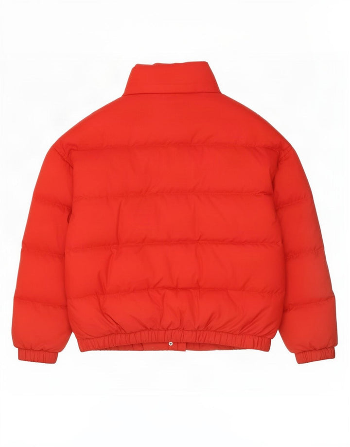 Jaqueta acolchoada superdimensionada feminina Levi's UK 6 XS poliéster vermelho