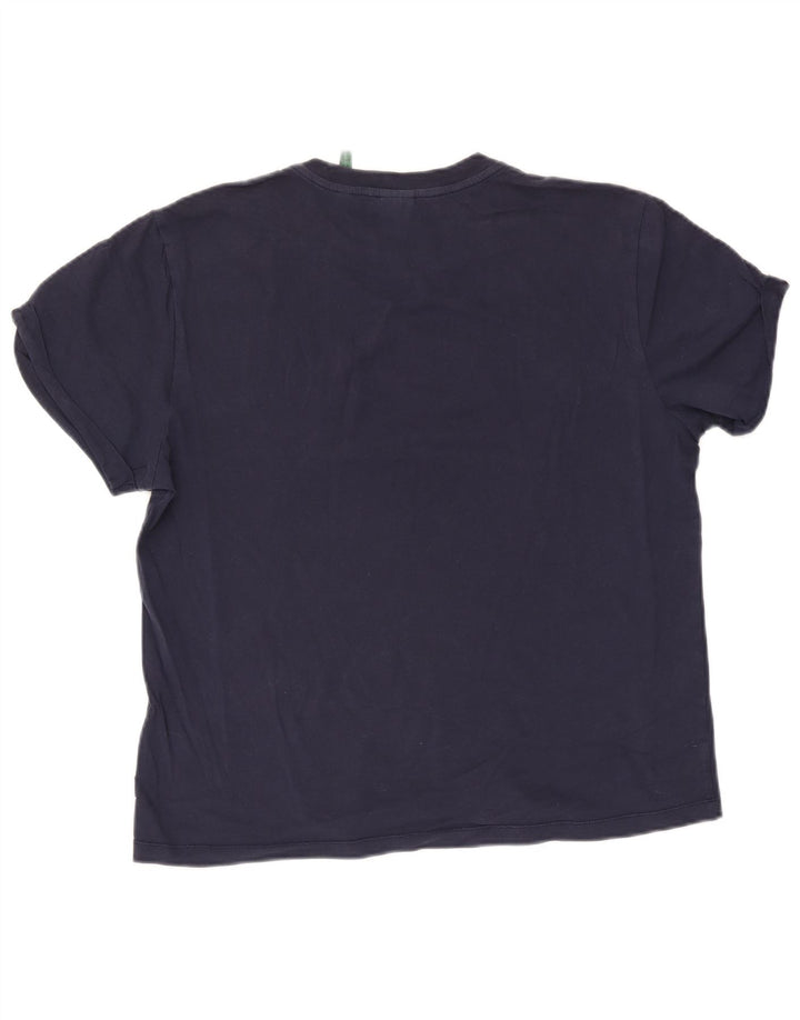 Camiseta masculina G-Star grande azul marinho