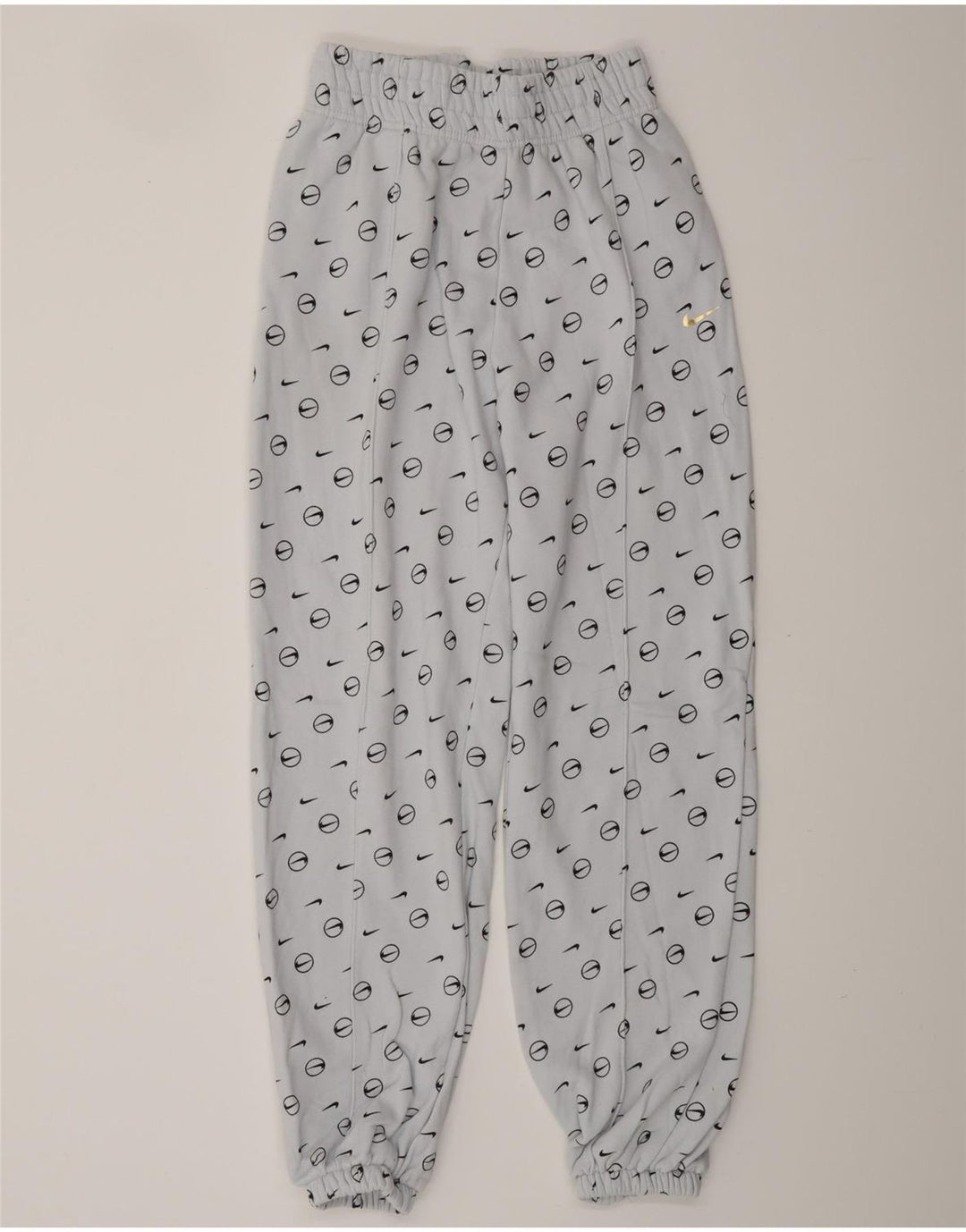 NIKE Mens Loose Fit Graphic Calças de treino Joggers Pequeno Azul Algodão