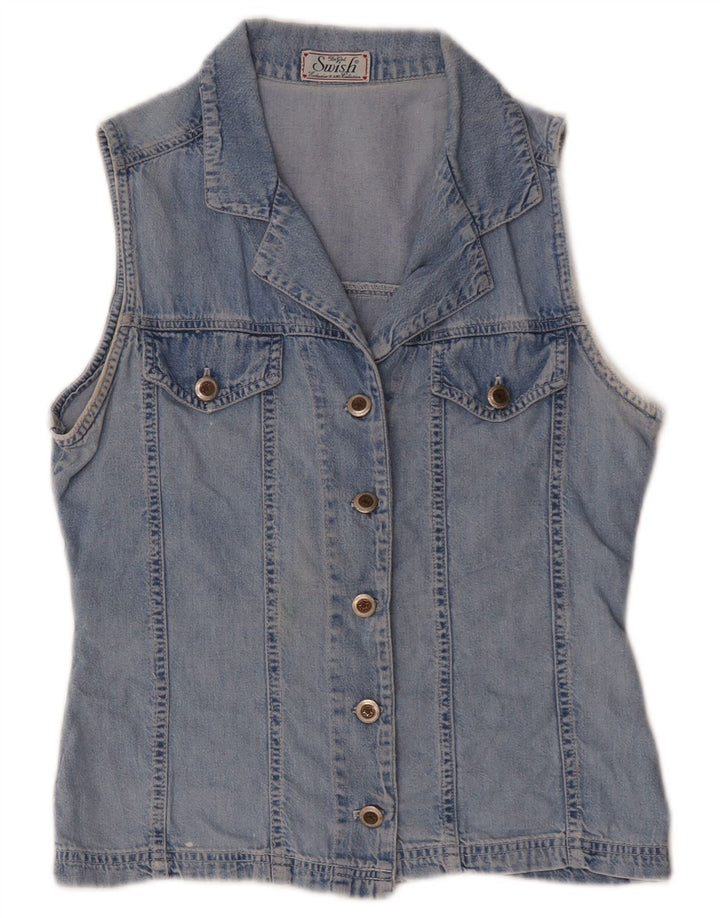 Colete jeans Swish Girls 11-12 anos azul