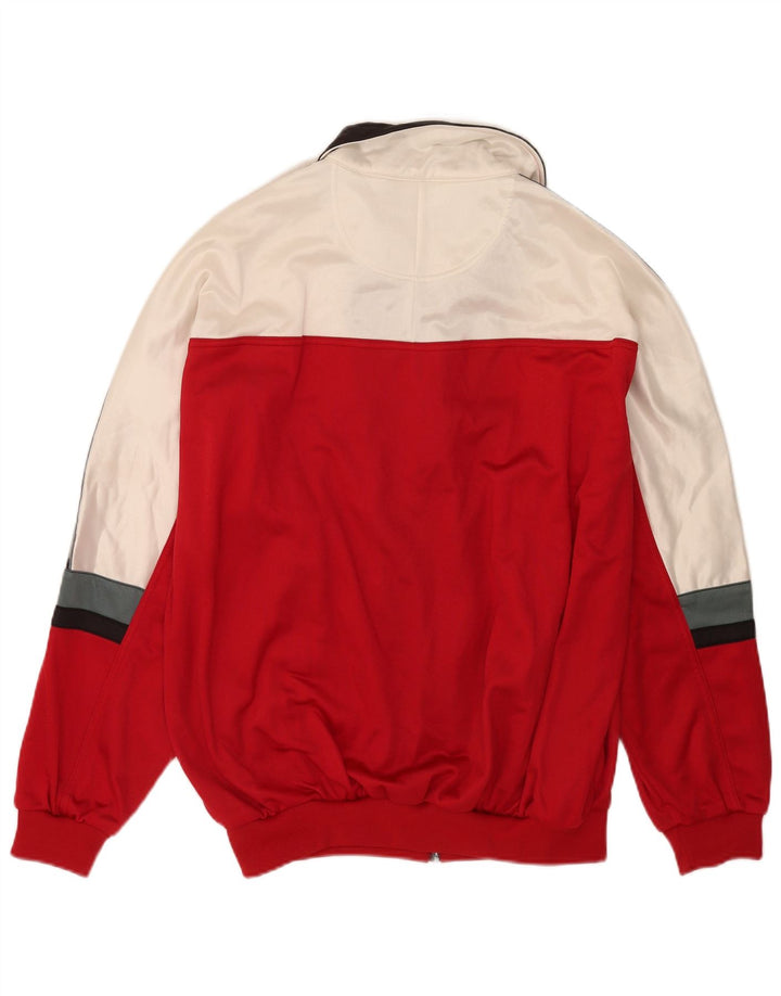 Jaqueta Asics Masculina Graphic Tracksuit IT 56 XL Vermelho Colorblock