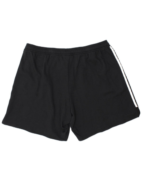 Shorts esportivos masculinos ADIDAS 3XL algodão preto