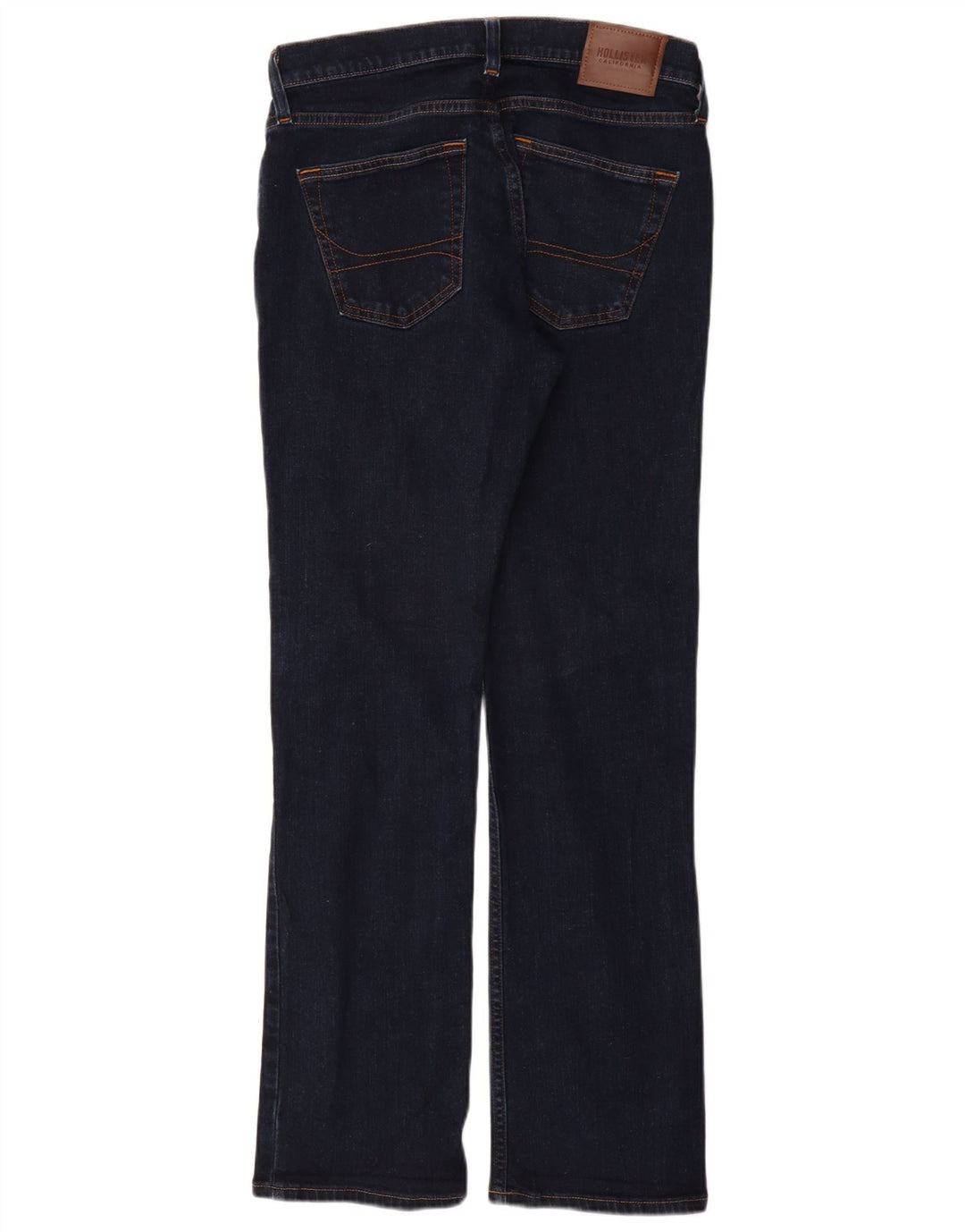 Calça jeans feminina HOLLISTER Bootcut W30 L32 azul marinho algodão