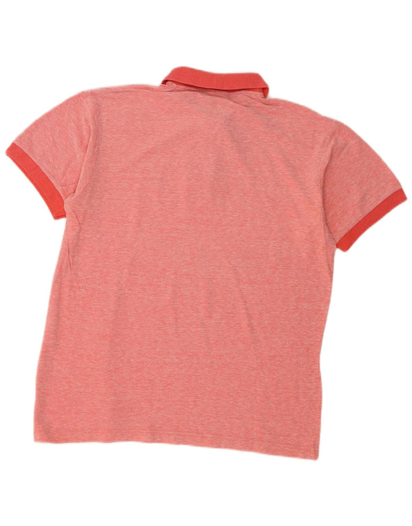 Camisa polo masculina Sergio Tacchini médio algodão rosa