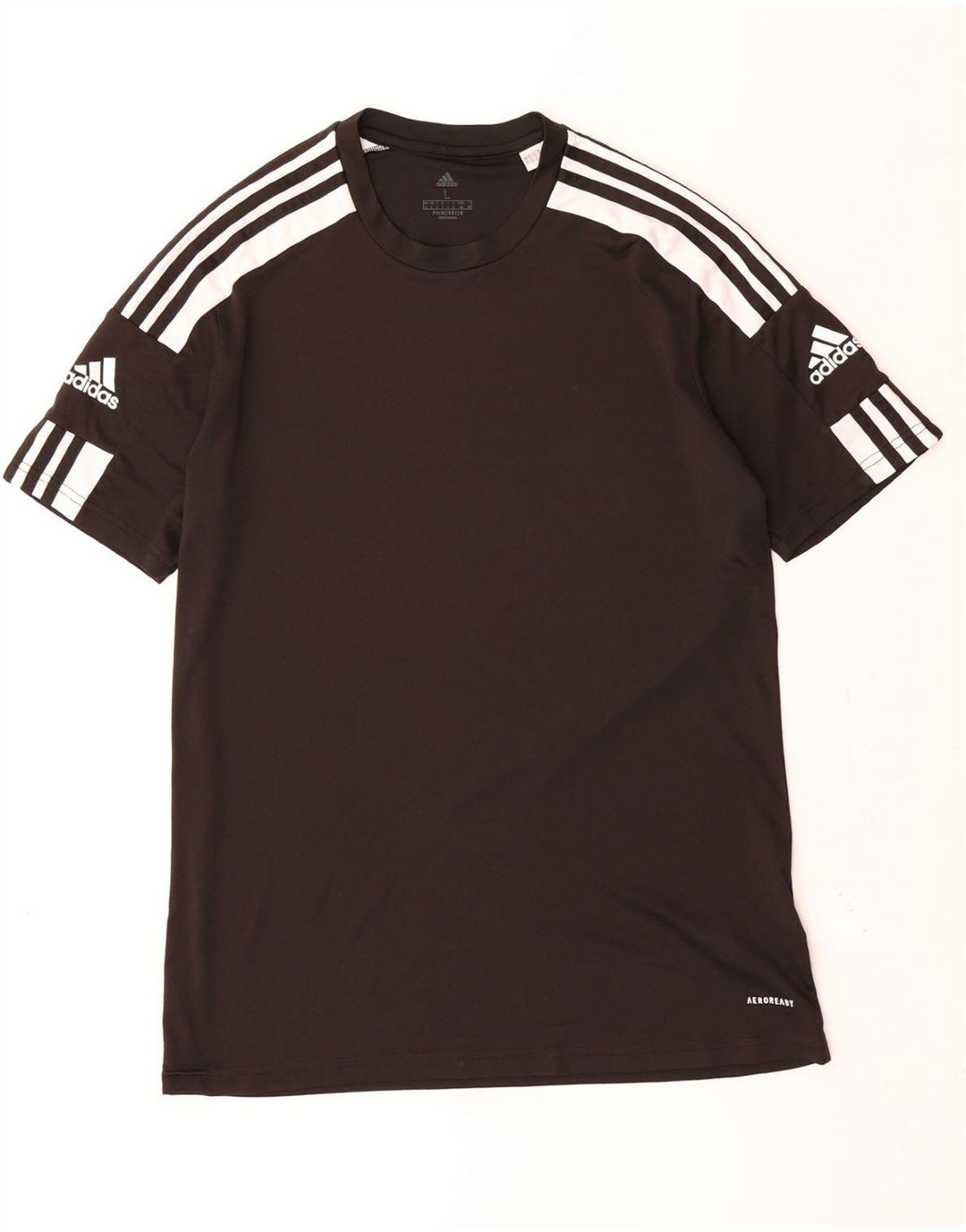 Camiseta Adidas Masculina Aeroready Top Grande Poliéster Preto