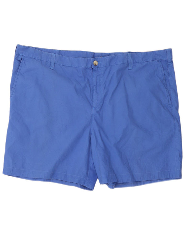 Columbia Mens Chino Shorts W46 3XL Algodão Azul