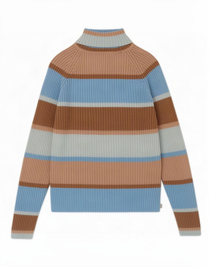 Suéter feminino Dorothy Perkins com gola redonda Reino Unido 12 médio multicolorido