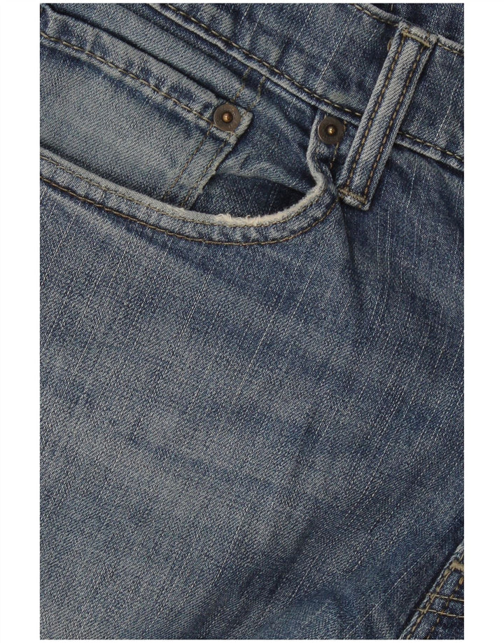 LEVI'S Masculino 511 Slim Jeans W33 L34 Azul Algodão