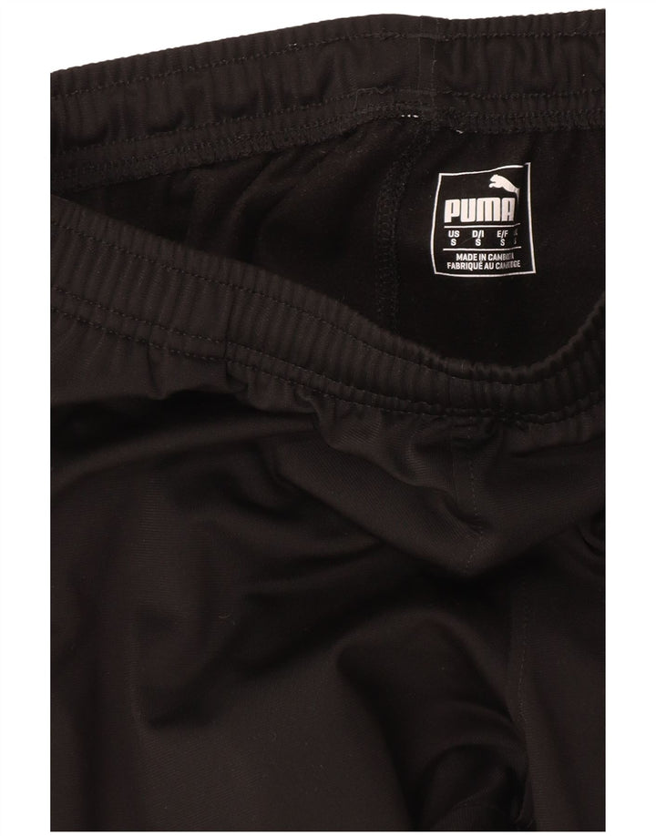 Calça de treino masculina Puma Joggers pequeno preto colorblock