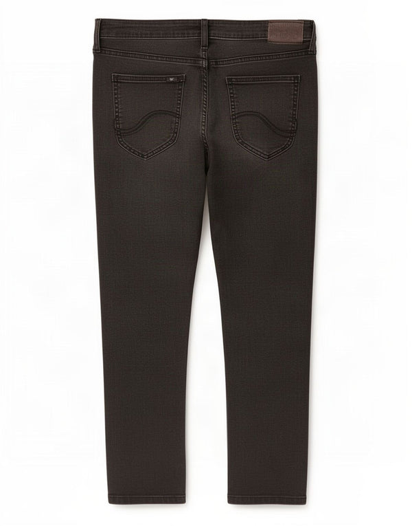 Lee Mens Malone Skinny Jeans W34 L32 Algodão Cinza