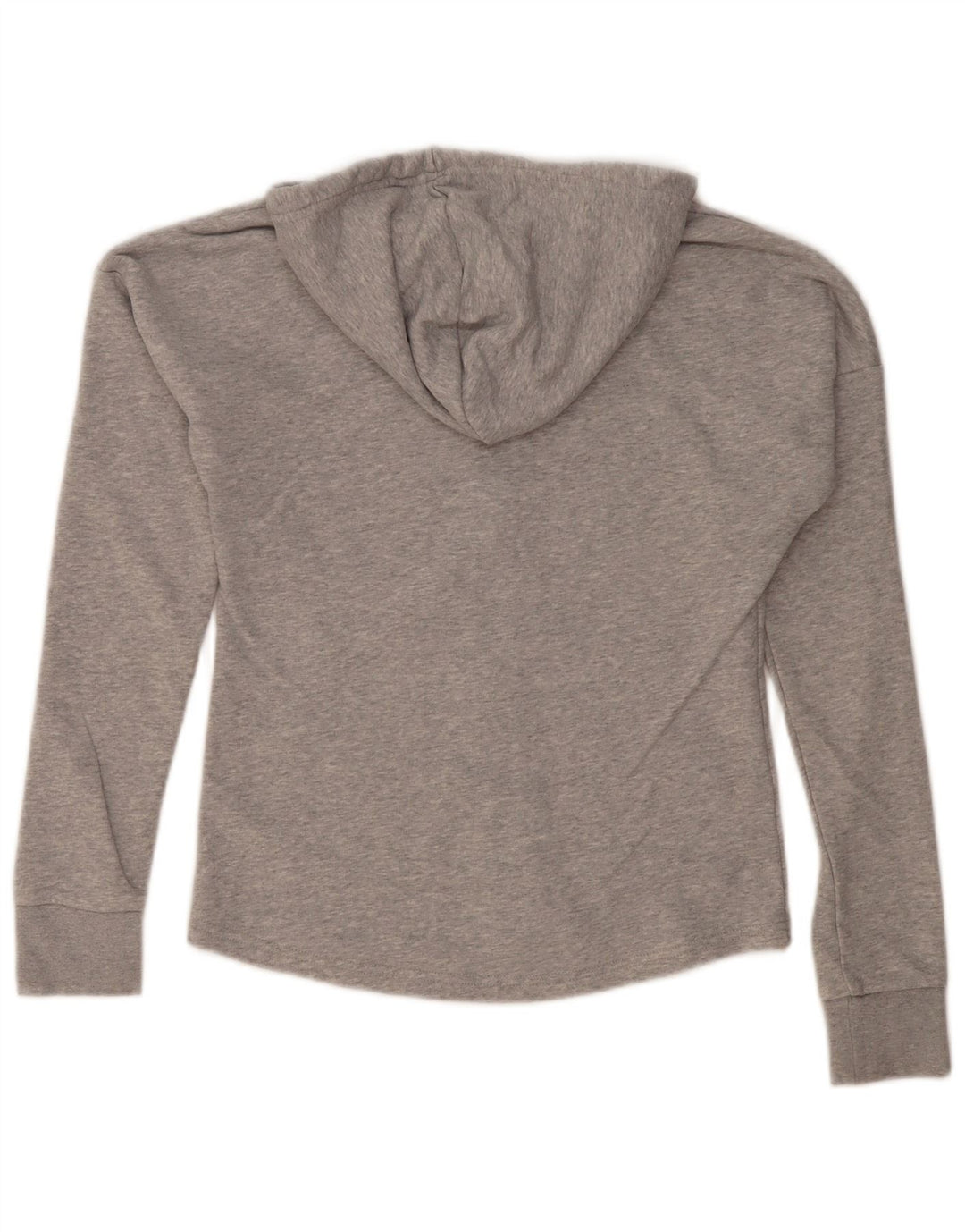 PUMA Womens Zip Hoodie Sweater UK 14 Medium Grey Flecked Vintage Puma and Second-Hand Puma from Messina Hembry 