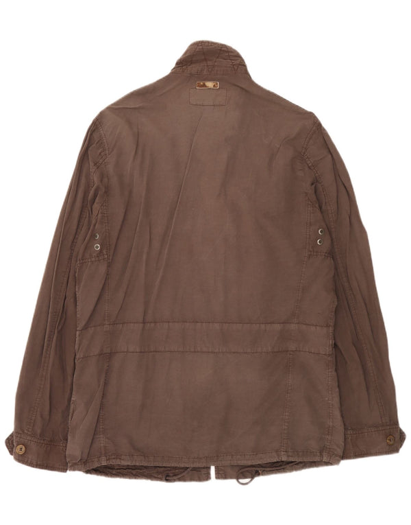 Jaqueta utilitária masculina Marlboro Classics EU 52 XL algodão cinza