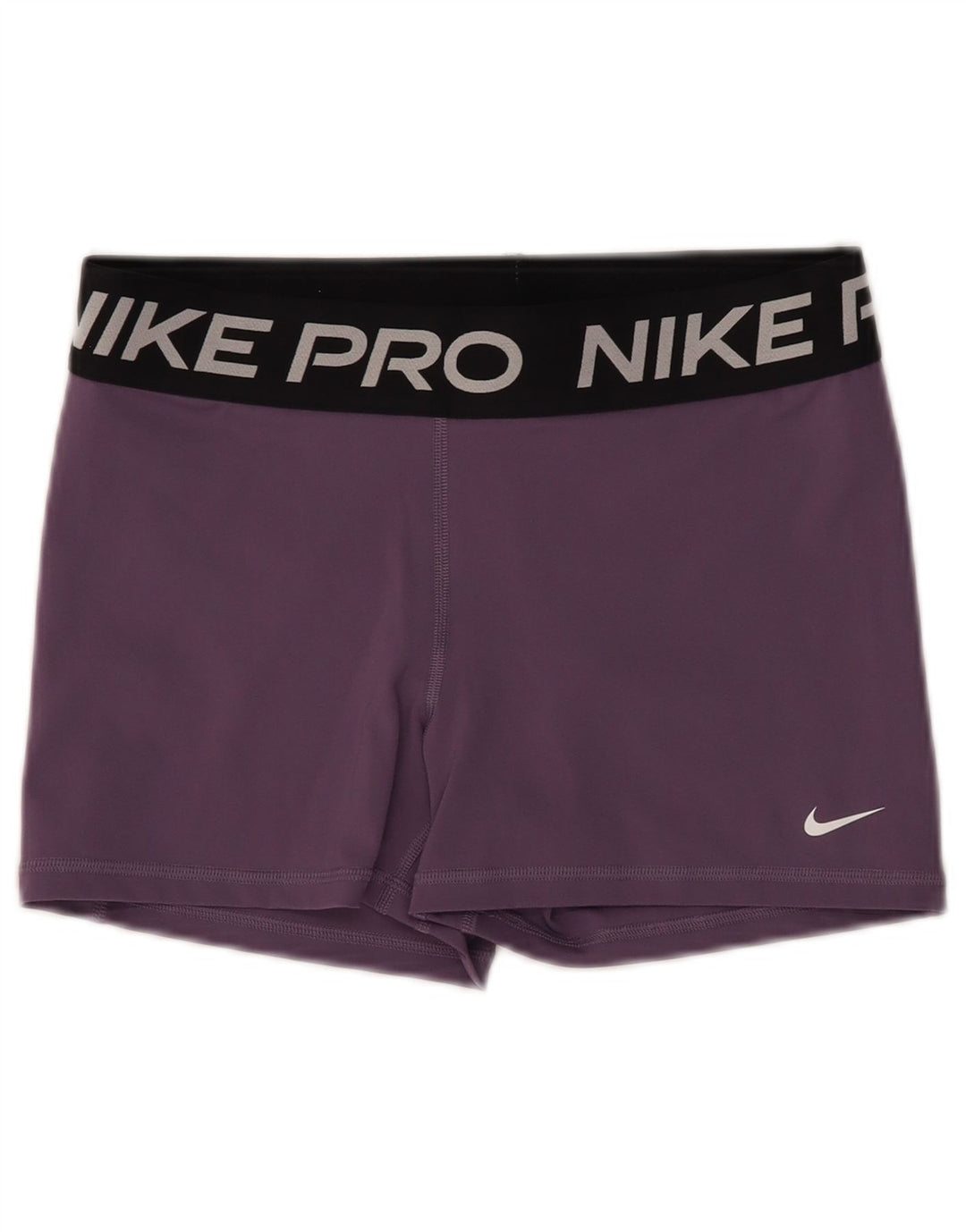 Shorts esportivos femininos Nike Dri Fit Graphic UK 14 grande roxo nylon