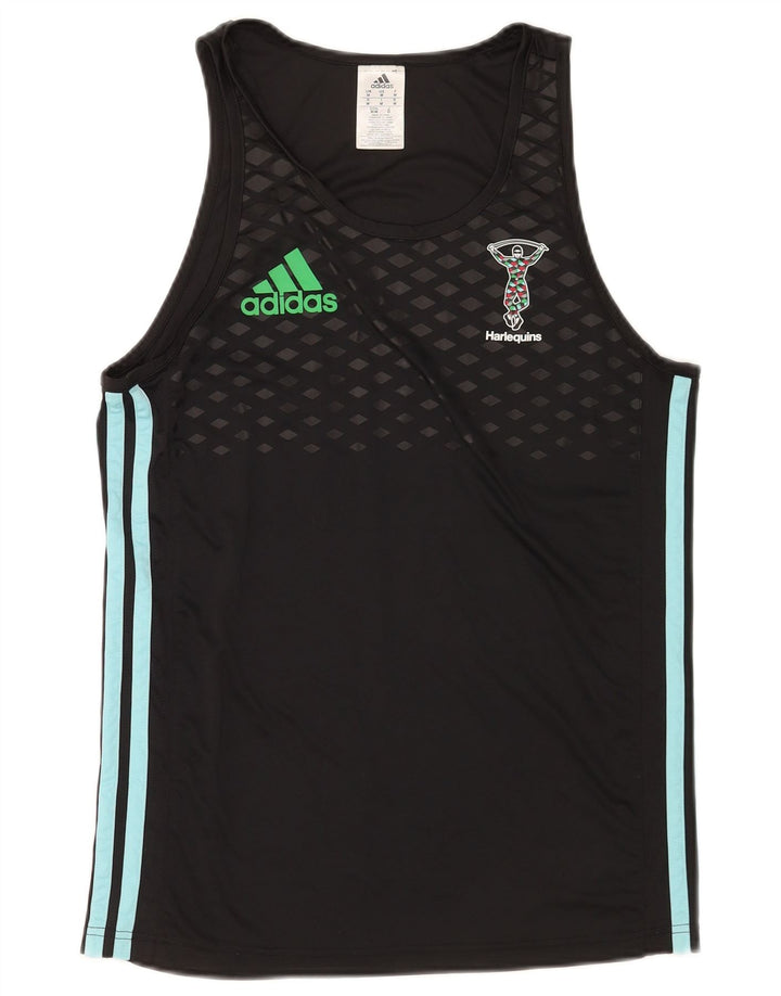 Adidas Mens Graphic Vest Top Médio Preto Argyle/Diamante Poliéster