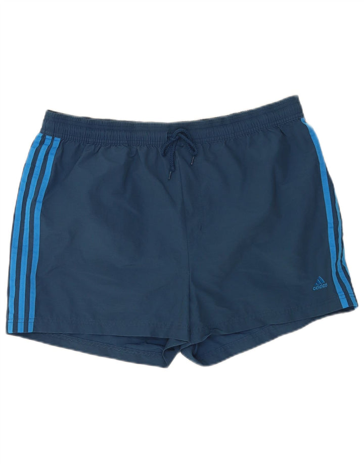 Calções de banho masculinos ADIDAS XL azul marinho