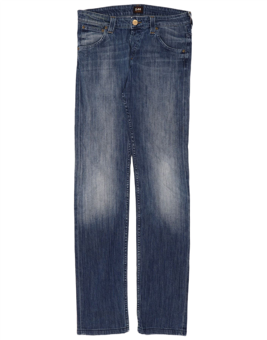 Lee Mens Powell Slim Jeans W32 L36 Azul Algodão