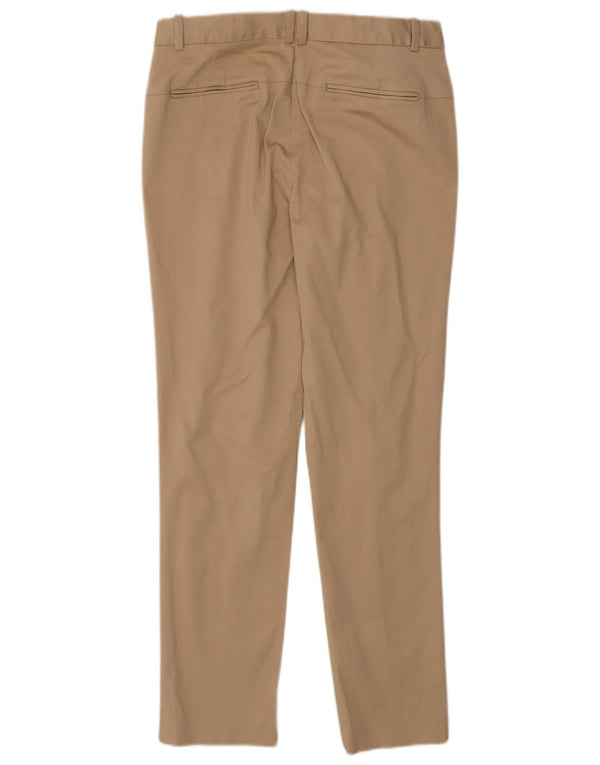 Zara Calça Chino Feminina Skinny EU 40 Médio W30 L27 Bege