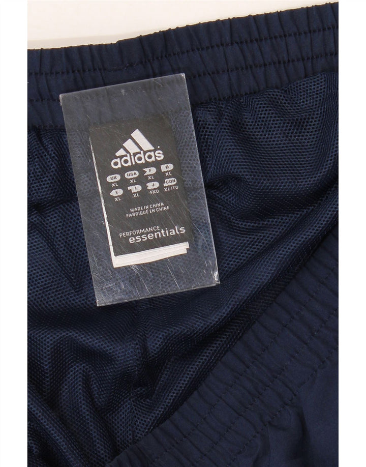 ADIDAS Mens Climalite Calças de Treino Joggers XL Azul Marinho Poliéster