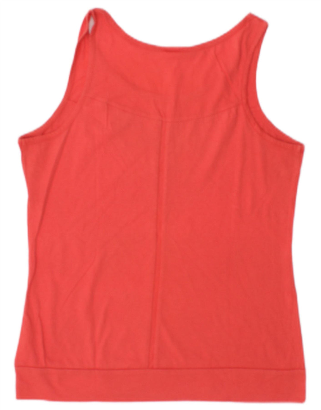 Lotto Womens Vest Top UK 12 Médio Algodão Vermelho