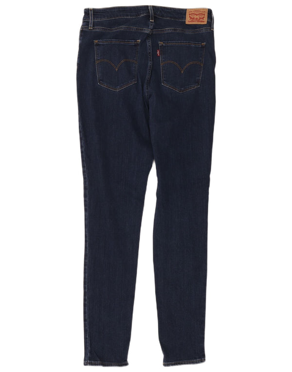 Calça jeans feminina Levi's 721 High Rise Skinny W31 L32 azul marinho algodão