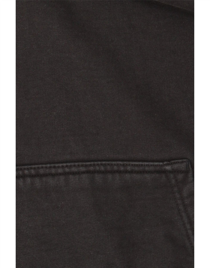 ADIDAS Mens Hoodie Jumper Médio Algodão Preto