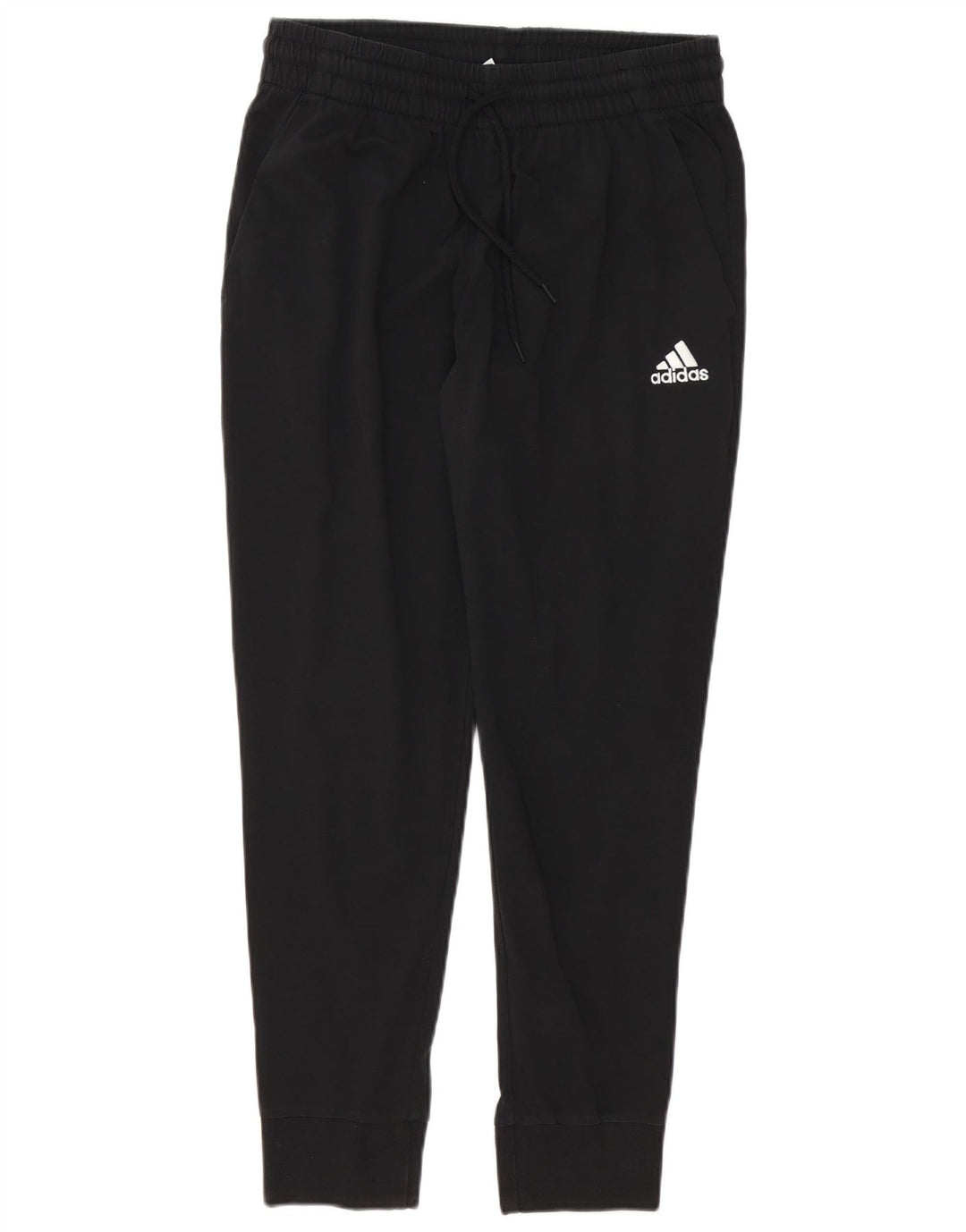 ADIDAS Mens Treino Calças Joggers Médio Algodão Preto