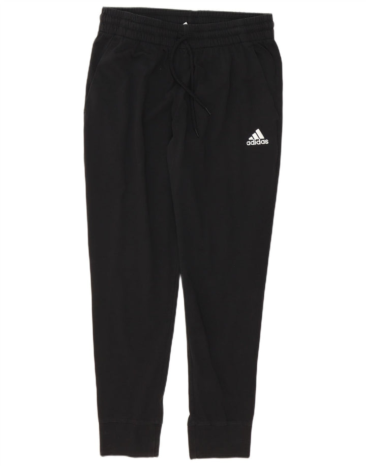 ADIDAS Mens Treino Calças Joggers Médio Algodão Preto