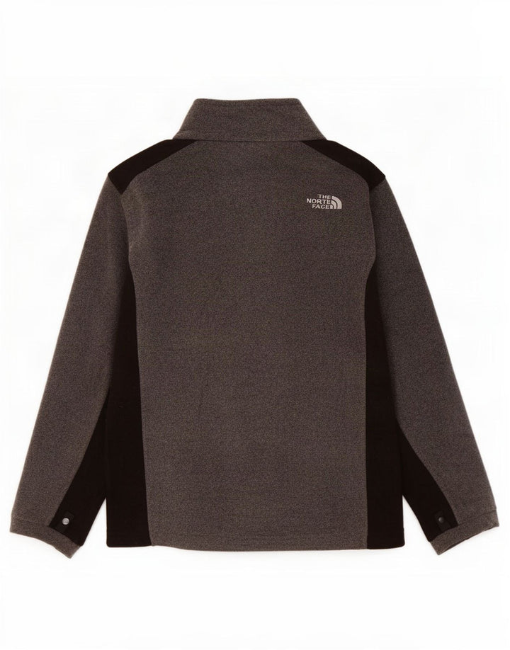 Jaqueta The North Face Boys Fleece 10-11 Anos Cinza Médio Colourblock