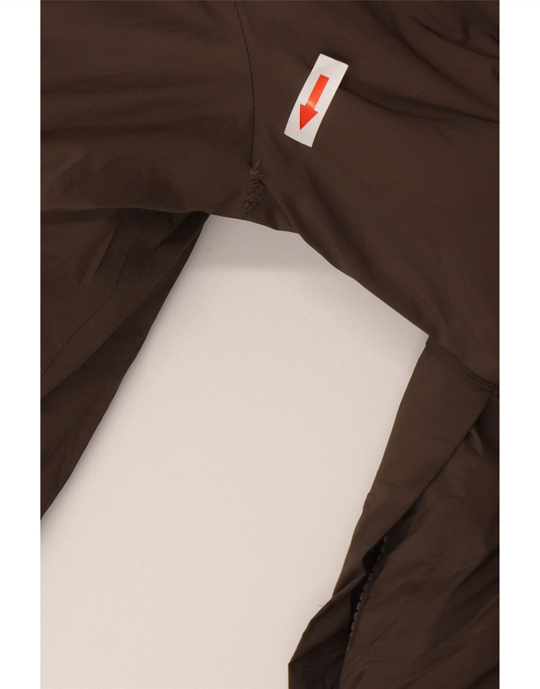 Casaco feminino acolchoado reversível com capuz grande K-Way Reino Unido 8 pequeno preto