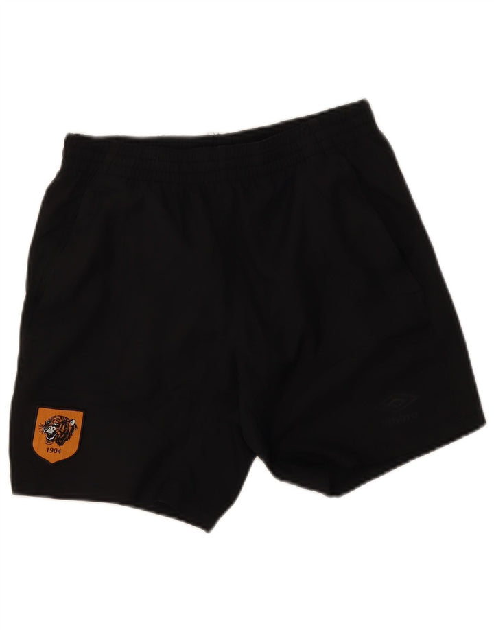 Umbro Mens Sport Shorts Pequeno Poliéster Preto