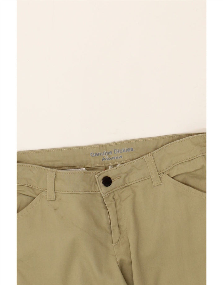 DICKIES Womens Straight Casual Trousers W30 L27  Khaki Cotton Vintage Dickies and Second-Hand Dickies from Messina Hembry 