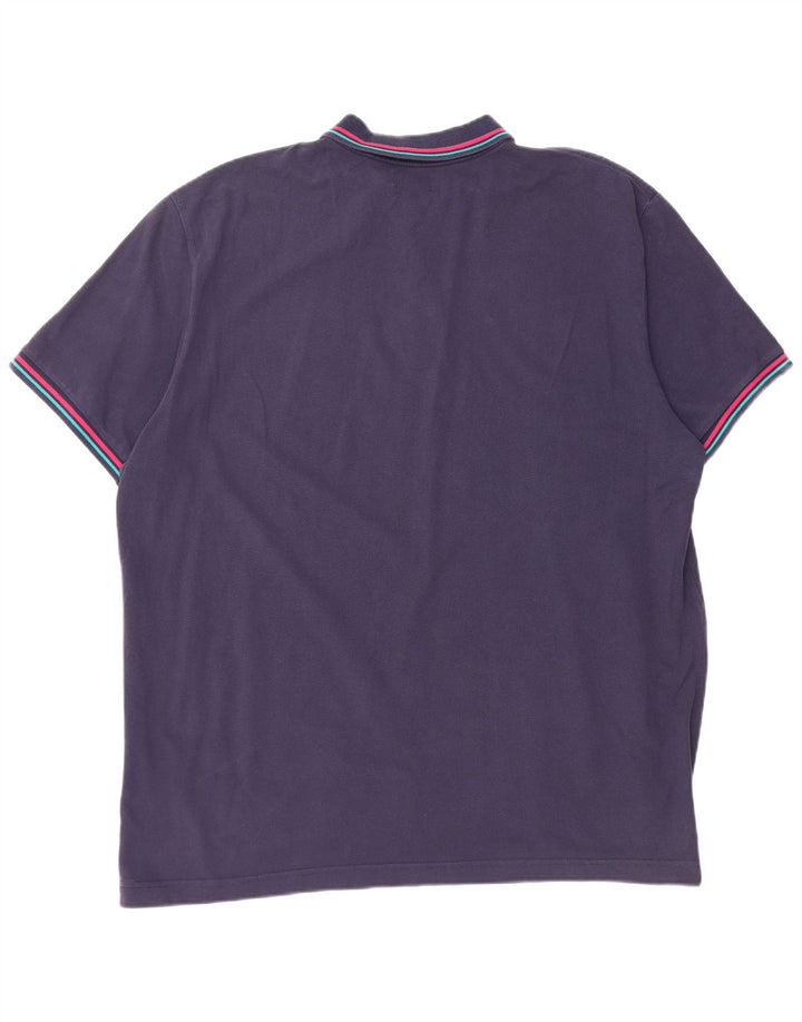 Camisa polo masculina Kappa 3XL azul marinho