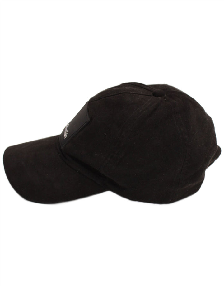 Boné de beisebol gráfico masculino Calvin Klein, tamanho único, preto, poliéster