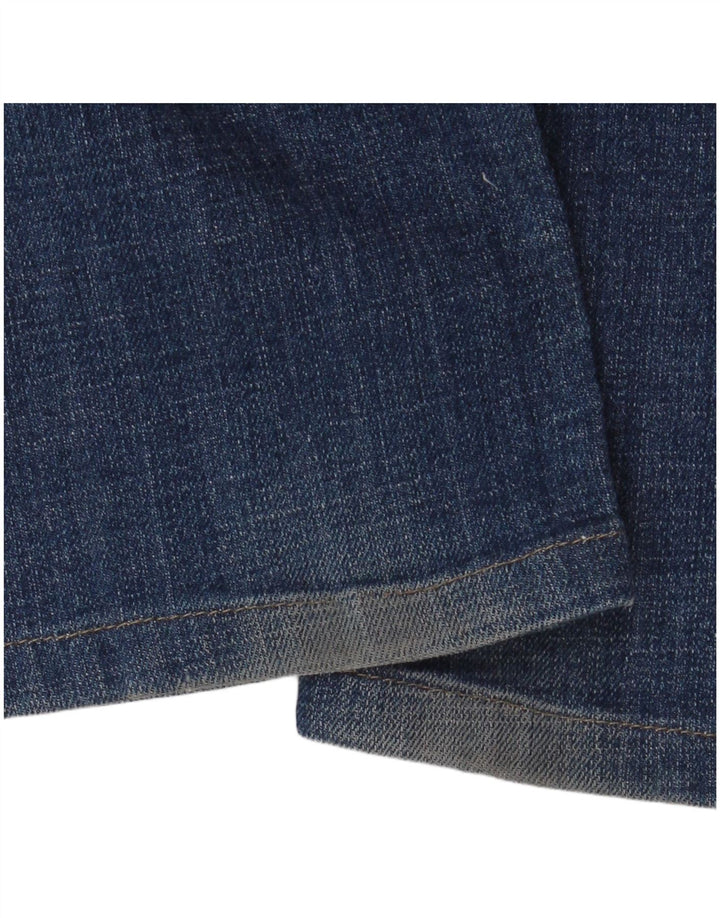 Calça jeans feminina Levi's 525 Straight US 14 XL W36 L30 Azul