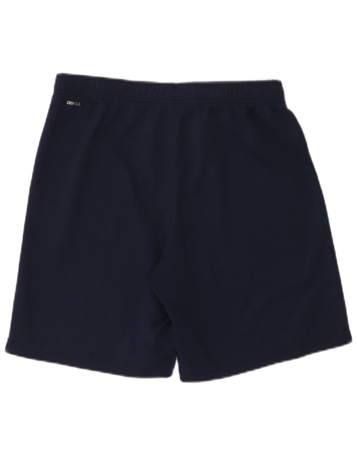 Shorts esportivos masculinos Puma médio azul marinho poliéster