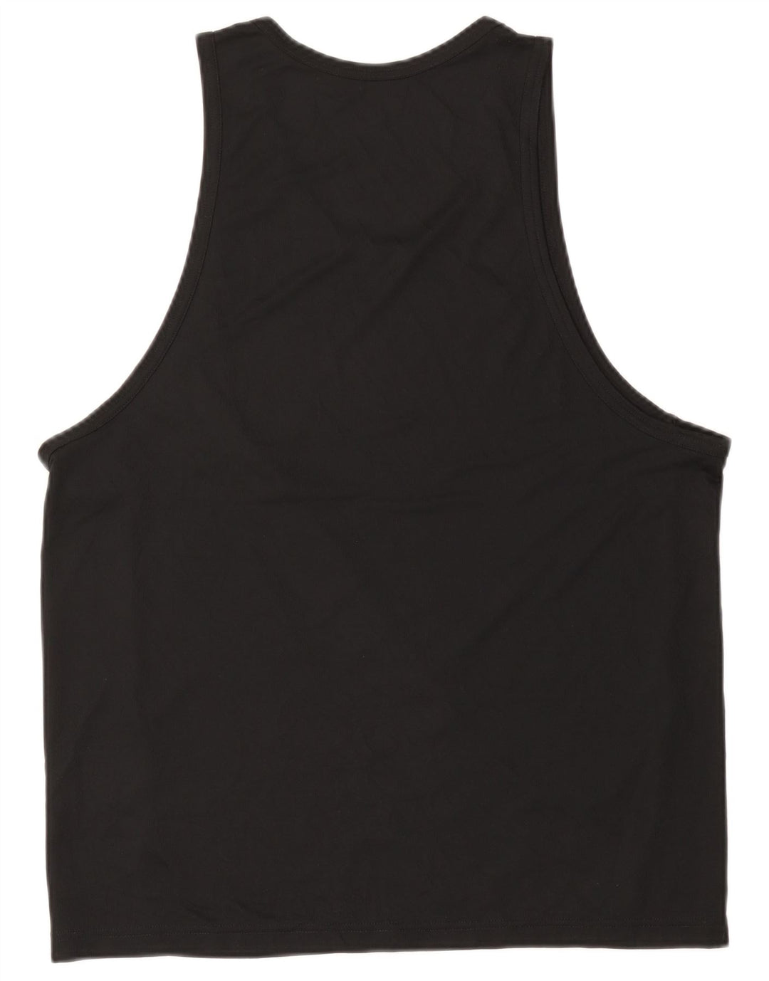 Colete gráfico Nike masculino Dri Fit Top médio preto poliéster