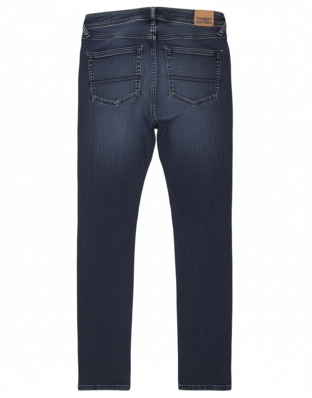 Tommy Hilfiger Meninos Jeans Slim 13-14 Anos Azul Marinho Algodão