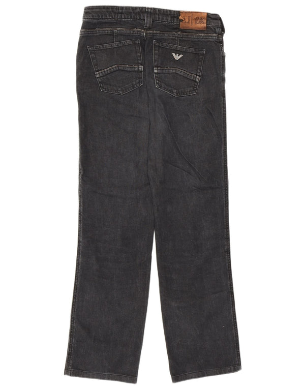 Jeans retos femininos Armani W28 L28 cinza