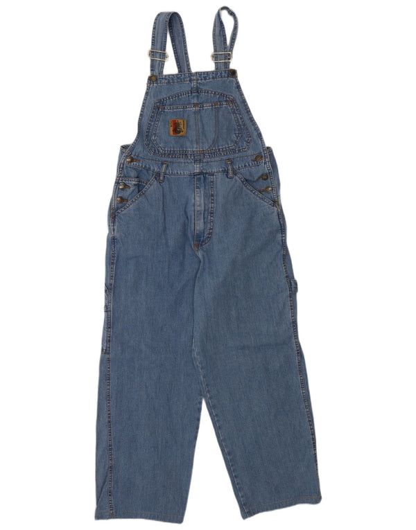 Wit Boy Boys Carpenter Macacão Jeans Soltos 9-10 Anos Pequeno W30 L26 Azul