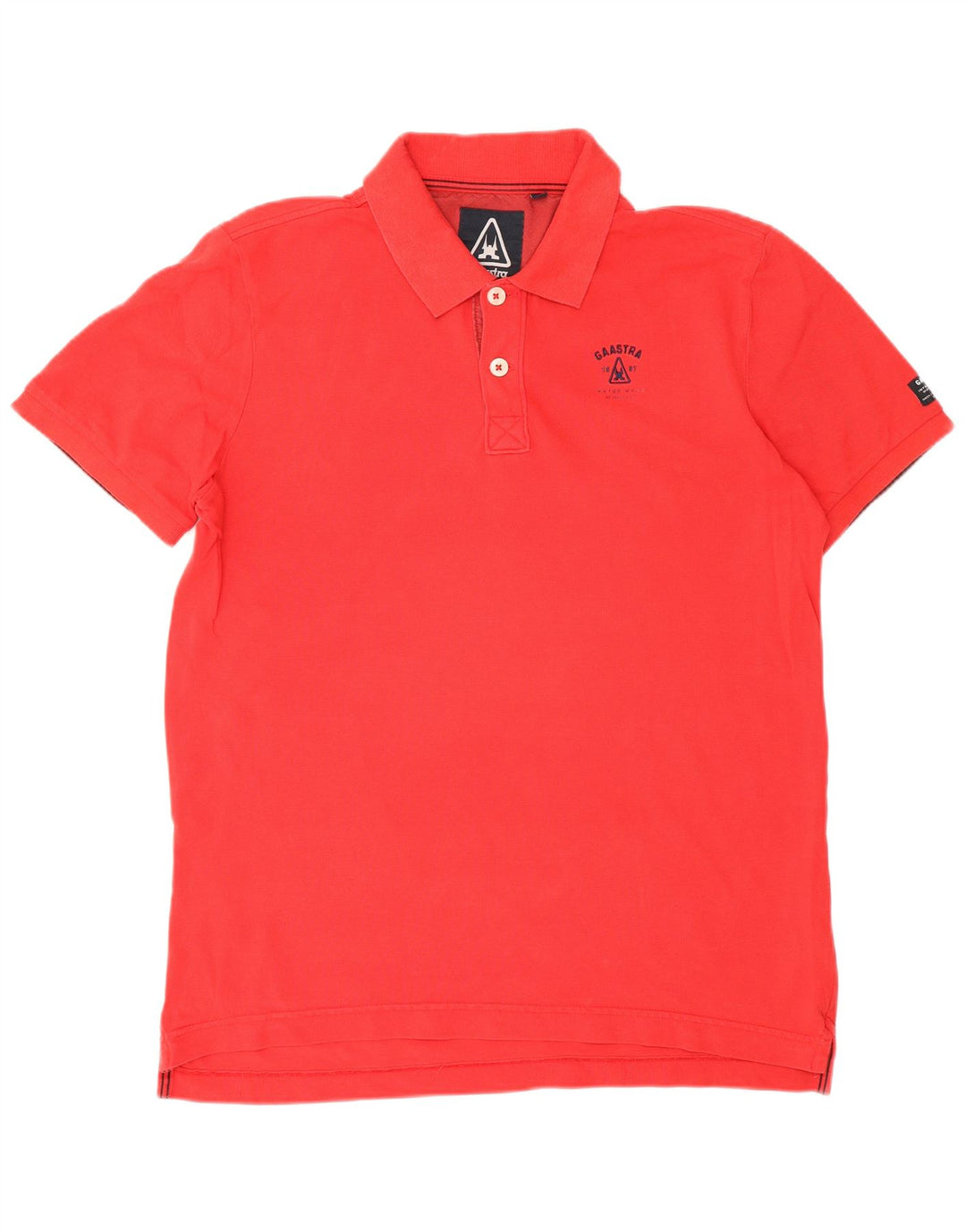 Camisa polo masculina Gaastra médio algodão vermelho