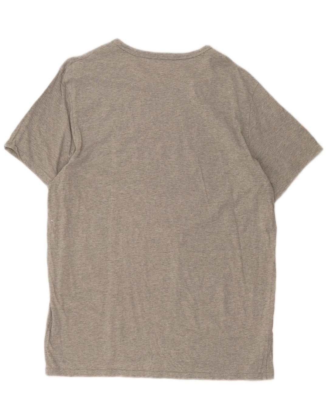 Camiseta masculina Calvin Klein gráfica grande algodão cinza
