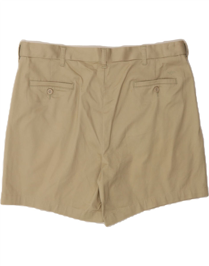 DOCKERS Mens Pegged Chino Shorts W38 XL Beige Cotton Vintage Dockers and Second-Hand Dockers from Messina Hembry 