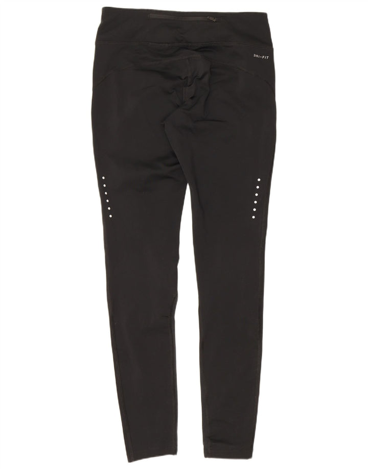 Leggings Nike Dri Fit Feminina UK 10 Pequenas Pretas