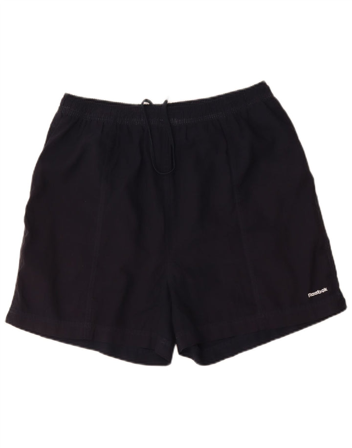 Shorts esportivos masculinos Reebok XL poliéster preto