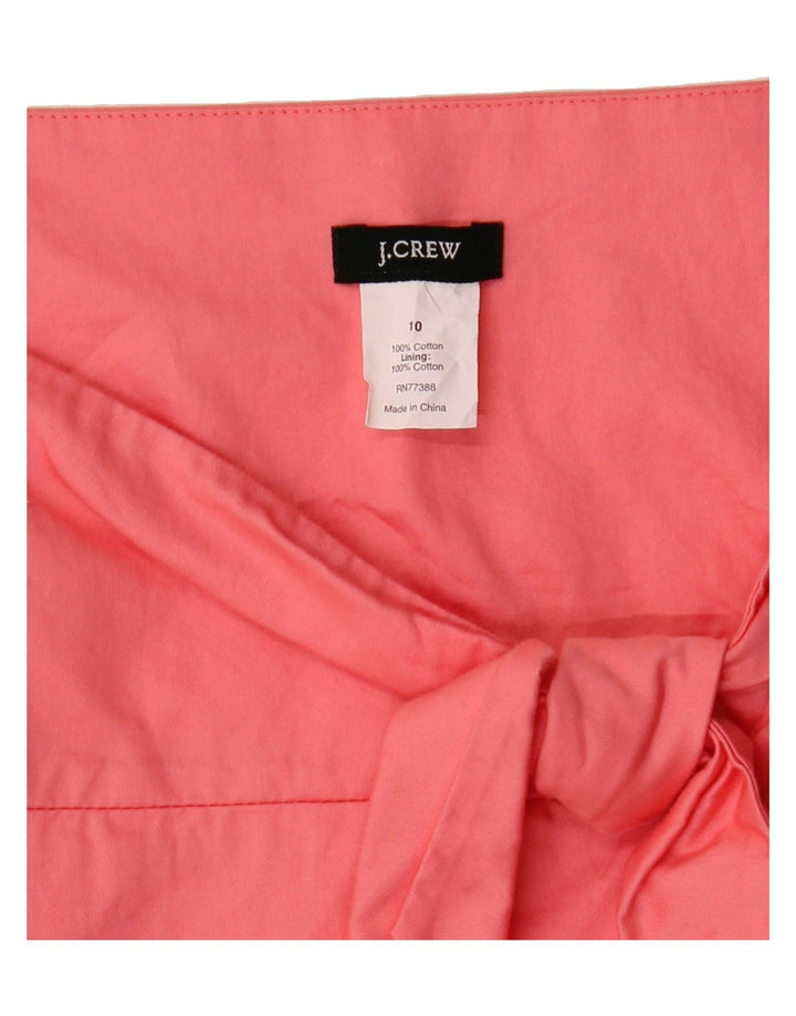 J. CREW Womens Sleeveless A-Line Dress US 10 Large Pink Cotton Vintage J. Crew and Second-Hand J. Crew from Messina Hembry 